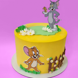 Tom N Jerry Garden Play Cake