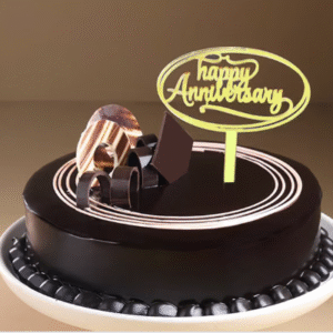 Chocolate Truffle Anniversary Cake