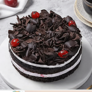 Black Forest Cake Half kg Eggless