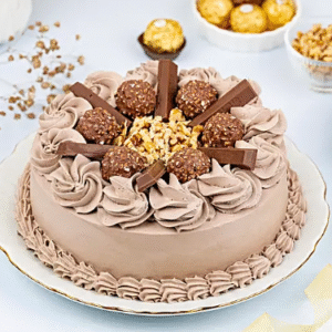 Scrumptious Rocher Chocolate Cake- 1 Kg