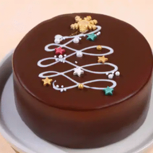Christmas Special Milk Choco Bento Cake (300gm)