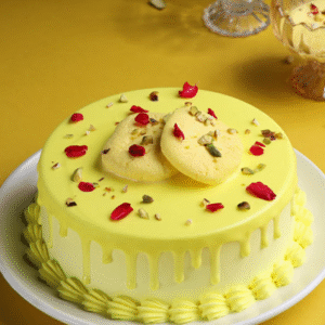 Rasmalai Pista Delight Cake