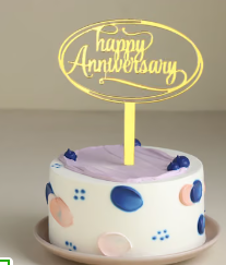 Happy Anniversary Mini Chocolate Cake