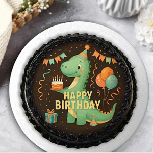 Kiddie Choco Bliss Eggless Cake: 500 g