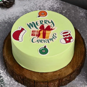 Merry Indulgence Christmas Cake