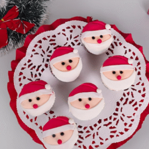 Santa Christmas Cup Cake