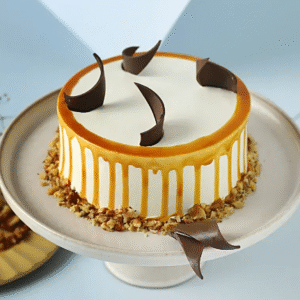 Heavenly Caramel Walnut Cake Half Kg