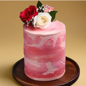 Blush Blossom Cake