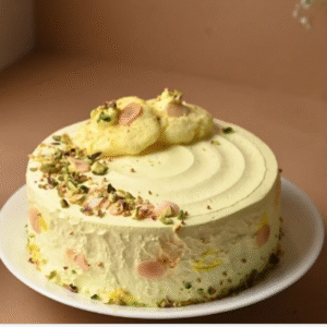Rasmalai Pista Cream Cake