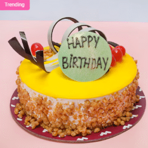 Birthday Butterscotch Cake