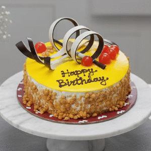 Birthday Butterscotch Cake