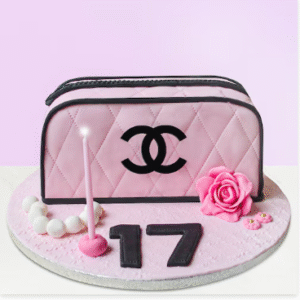 Stylish Fondant Blackforest Cake