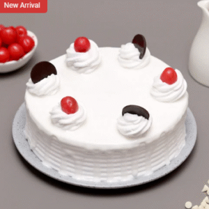 Fluffy White Vanilla Cake