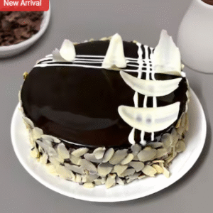 Chocolate Truffle Almond Cake