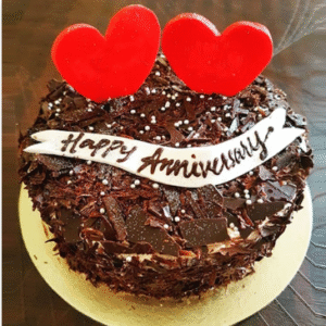 Stunning Anniversary Cream Cake