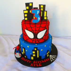 Spidy Creative Fondant Cake