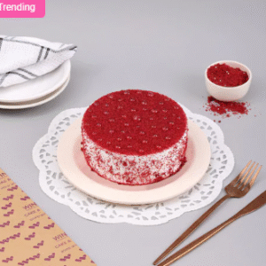 Classic Mini Red Velvet Cake (300 Gm)